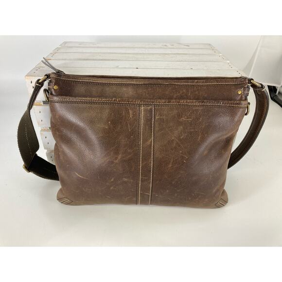 COACH 70053 LARGE VNTAGE LEAHTER MENS SLING BAG - Picture 4 of 14